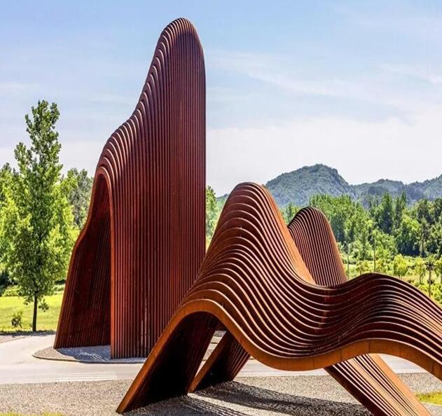 长泰锈钢板造型