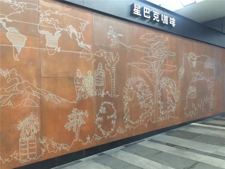 长泰耐候钢幕墙